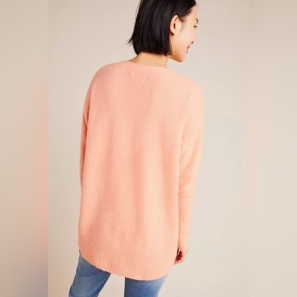 NWT Anthropologie Naomi Sweater in Peach, Size XS - Picture 2 of 11